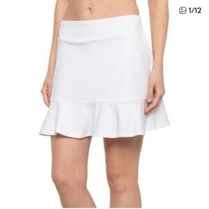 Tommy Bahama Women's White Ruffle Skort